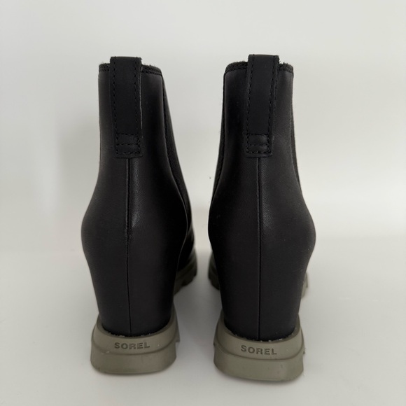 SOREL WOMENS JOAN OF ARCTIC WEDGE III CHELSEA BOOTIE SIZE 8 - Picture 3 of 8